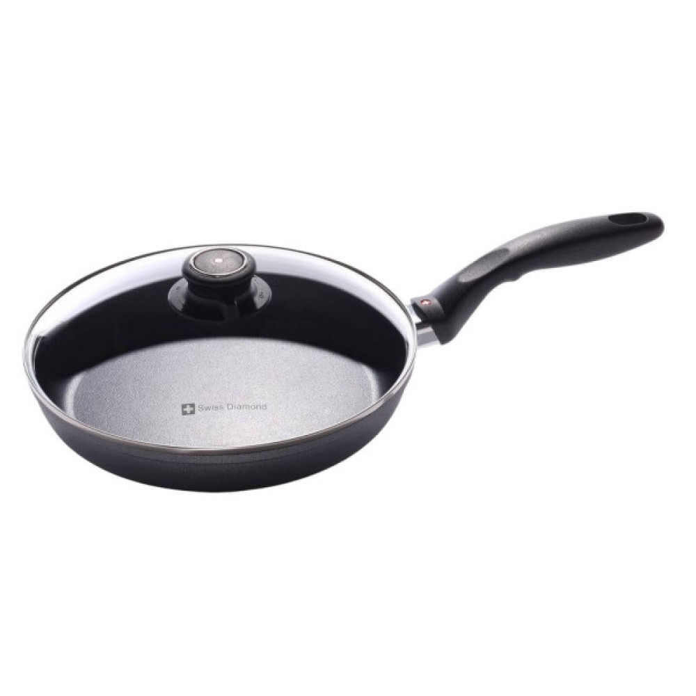 Сковорода Swiss Diamond XD Induction з кришкою 24 см (XD6424ic)