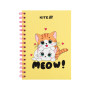 Блокнот Kite на спіралі A5 Cute 1, 80 аркушів, клітинка (K25-1911-1)