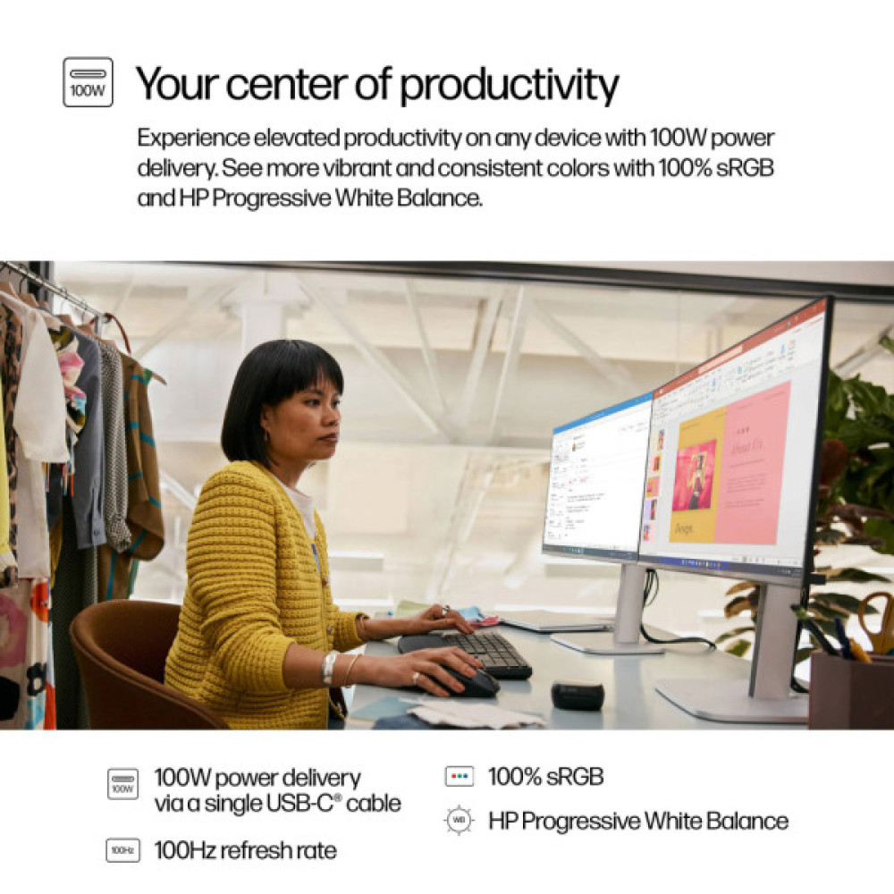 Монітор HP S5 Pro 524pu (9D9V7AA)