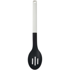 Ложка кухарська KitchenAid Classic для сервірування з прорізами 34 см білий (KHA004OHPNG)