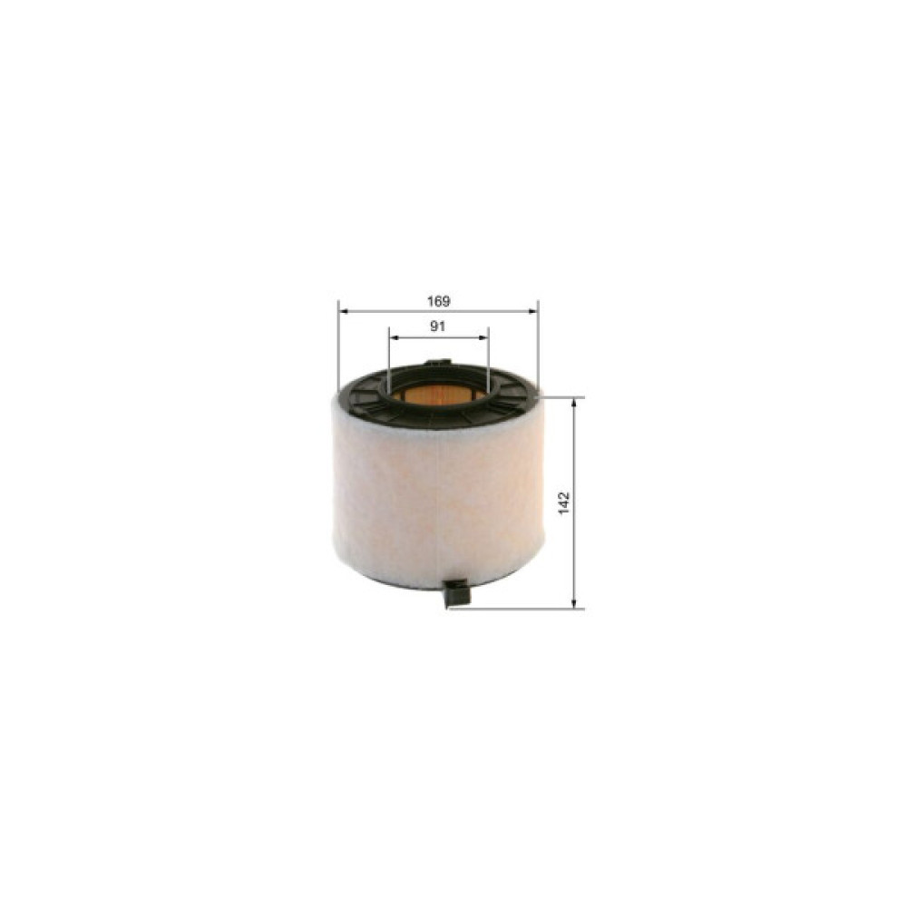 Повітряний фільтр для автомобіля Bosch F026400677