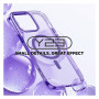 Чохол до мобільного телефона Armorstandart Y23 MagSafe Apple iPhone 15 Pro Max Transparent Purple (ARM68569) Чохол до мобільного телефона Armorstandart Y23 MagSafe Apple iPhone 15 Pro Max Transparent Purple (ARM68569)