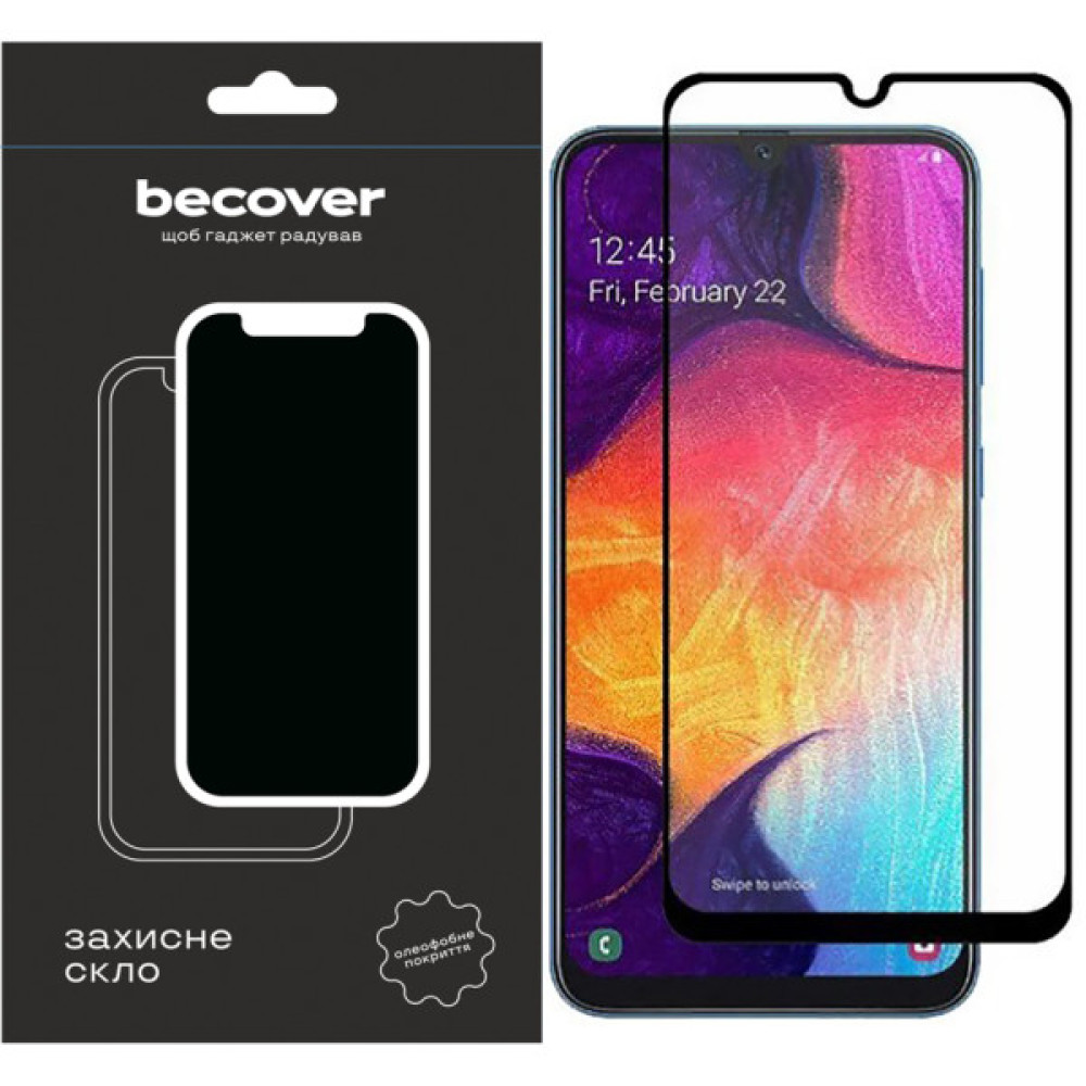 Скло захисне BeCover Tecno Spark 10 (KI5q) Black (709266) Скло захисне BeCover Tecno Spark 10 (KI5q) Black (709266)