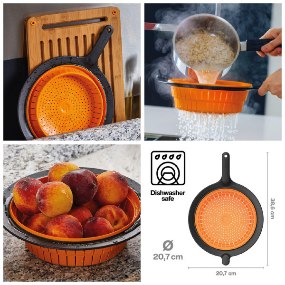 Друшляк Fiskars Functional Form з силіконом (1027304)