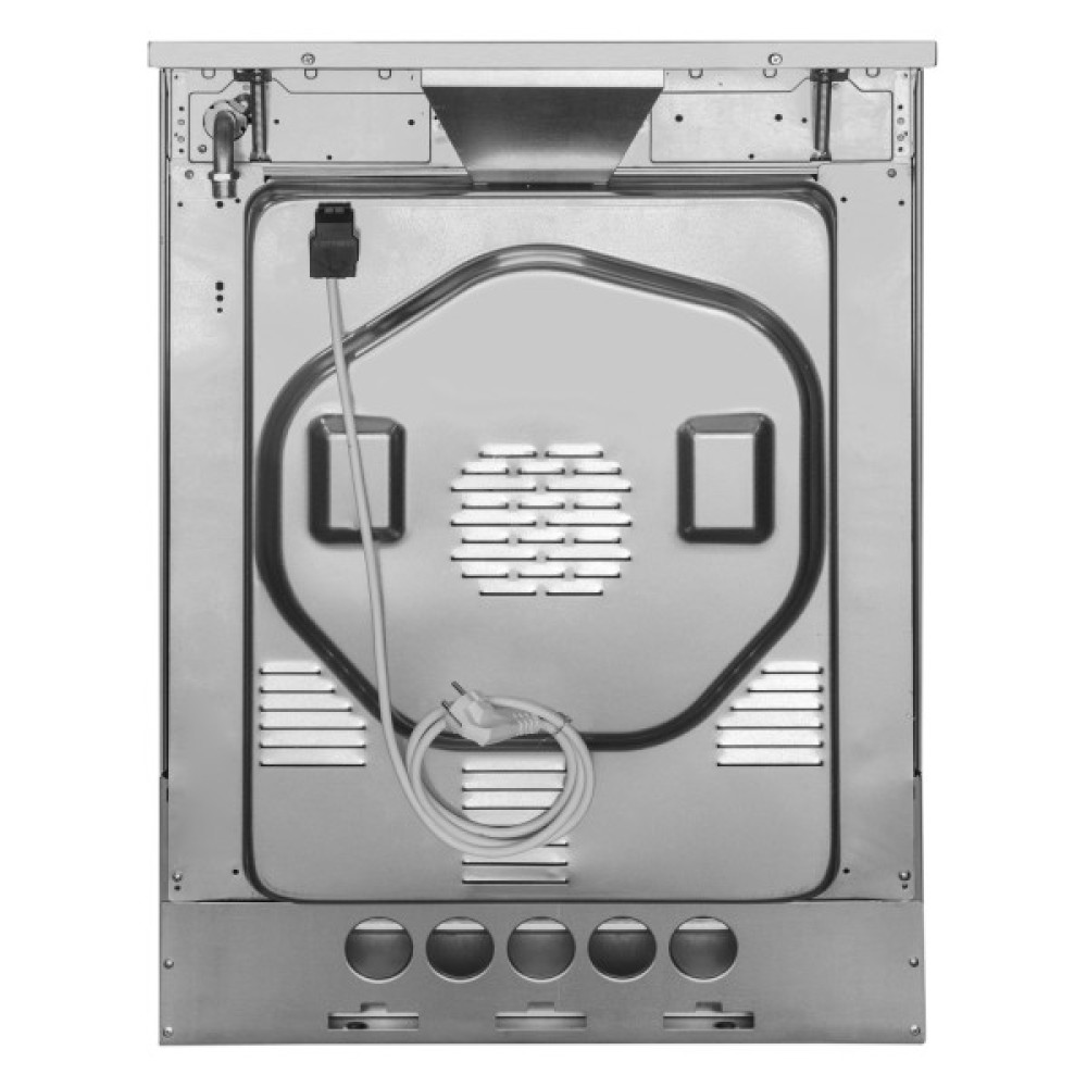 Плита Hansa комбінована, 77л, 60x60см, дисплей, конвекція, чавун, нерж