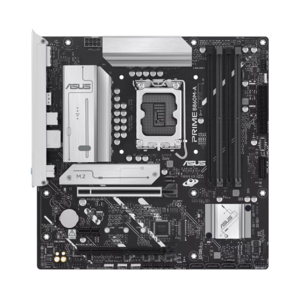Материнcька плата ASUS PRIME B860M-A-CSM s1851 B860 4xDDR5 M.2 DP HDMI mATX