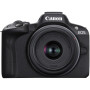 Цифровий фотоапарат Canon EOS R50 + RF-S 18-45 IS STM Black (5811C033) Цифровий фотоапарат Canon EOS R50 + RF-S 18-45 IS STM Black (5811C033)