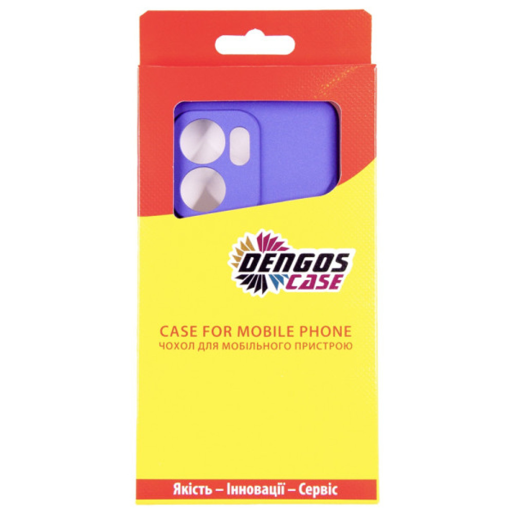 Чохол до мобільного телефона Dengos Carbon OPPO Reno13 F Purple (DG-TPU-CRBN-232) Чохол до мобільного телефона Dengos Carbon OPPO Reno13 F Purple (DG-TPU-CRBN-232)