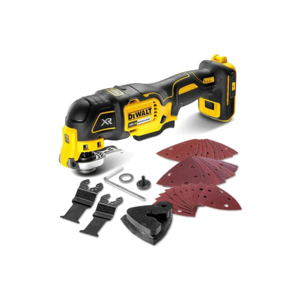 Багатофункціональний інструмент акумуляторний DeWalt 18В XR Li-lon безщітковий 20000кол/хв 1.1кг без АКБ і ЗП