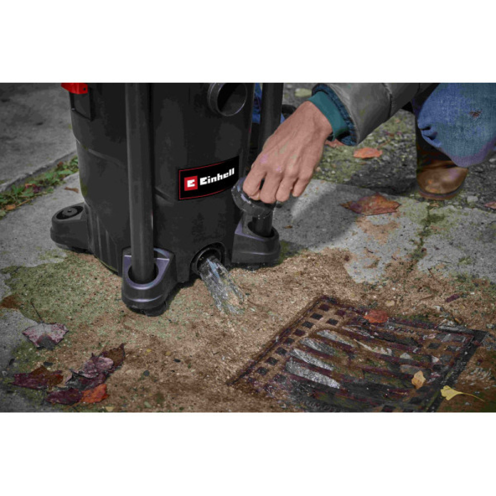 Пилосос професійний Einhell 1930А 1500Вт пластик 30л 190мбар шланг 2.5м кабель 3м розетка 2кВт 4.7кг
