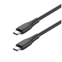 Дата кабель USB-C to USB-C 2.0m 3A 60W textured PVC black ColorWay (CW-CBPDCC095-BK)