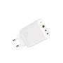 Зарядний пристрій XO 2xUSB-C PD65W + 1xUSB 45W white (СE04-WH) Зарядний пристрій XO 2xUSB-C PD65W + 1xUSB 45W white (СE04-WH)