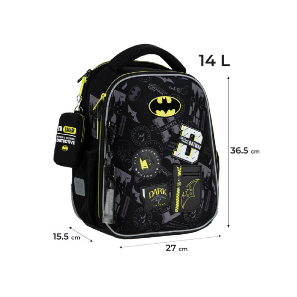 Портфель Kite Education 555 DC Batman (DC25-555S)