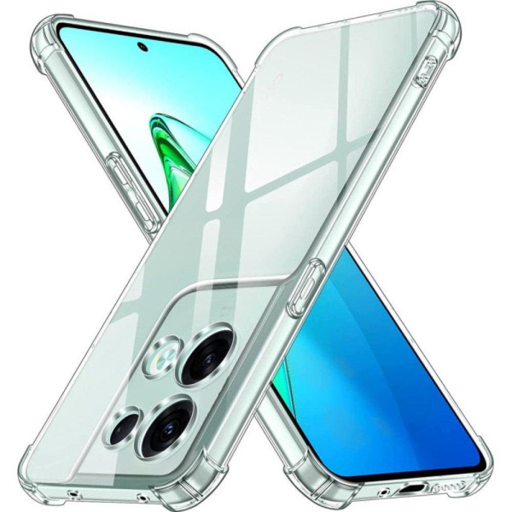 Чохол до мобільного телефона BeCover Anti-Shock Oppo Reno8 Clear (709343) Чохол до мобільного телефона BeCover Anti-Shock Oppo Reno8 Clear (709343)