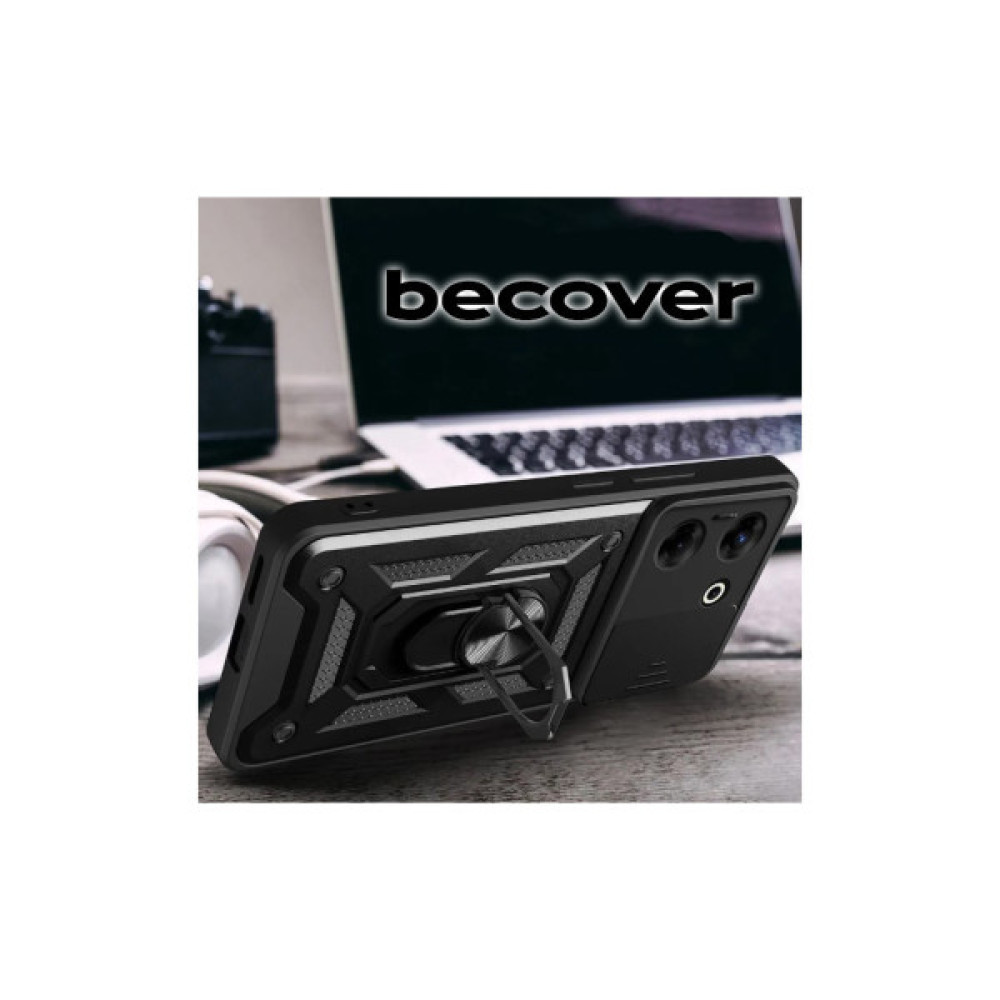 Чохол до мобільного телефона BeCover Military Tecno Camon 20 Pro (CK7n) Black (710003) Чохол до мобільного телефона BeCover Military Tecno Camon 20 Pro (CK7n) Black (710003)