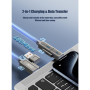 Дата кабель USB 2.0 AM to USB-C + USB 2.0 AM to Lightning 1.0m 60W gray XO (NB275_4-in-1_Gray) Дата кабель USB 2.0 AM to USB-C + USB 2.0 AM to Lightning 1.0m 60W gray XO (NB275_4-in-1_Gray)
