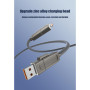 Дата кабель USB 2.0 AM to USB-C + USB 2.0 AM to Lightning 1.0m 60W gray XO (NB275_4-in-1_Gray) Дата кабель USB 2.0 AM to USB-C + USB 2.0 AM to Lightning 1.0m 60W gray XO (NB275_4-in-1_Gray)