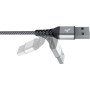 Дата кабель USB 2.0 AM to Micro 5P 1.0m Flex Gray Pixus (4897058531145) Дата кабель USB 2.0 AM to Micro 5P 1.0m Flex Gray Pixus (4897058531145)