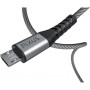Дата кабель USB 2.0 AM to Micro 5P 1.0m Flex Gray Pixus (4897058531145) Дата кабель USB 2.0 AM to Micro 5P 1.0m Flex Gray Pixus (4897058531145)