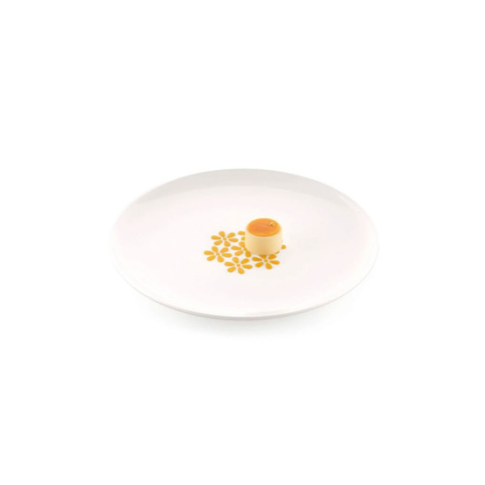 Кондитерський килимок Silikomart для декорування "Сакура" d 100 мм h 1 мм 2 шт (STENCIL SAKURA)