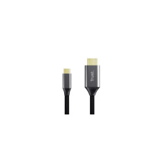 Кабель мультимедійний USB-C to HDMI M 2.0m black Trust (25630_TRUST)
