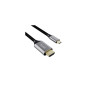 Кабель мультимедійний USB-C to HDMI M 2.0m black Trust (25630_TRUST) Кабель мультимедійний USB-C to HDMI M 2.0m black Trust (25630_TRUST)