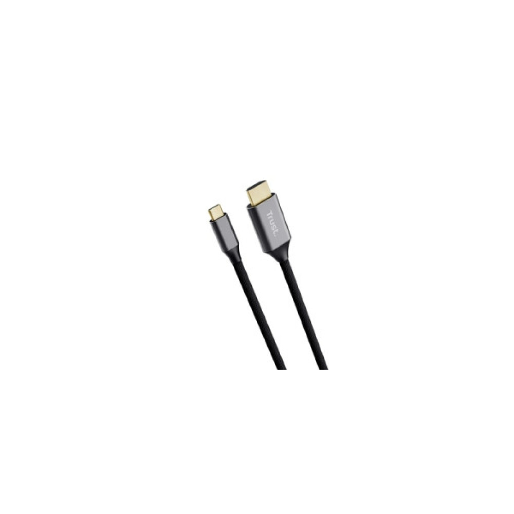 Кабель мультимедійний USB-C to HDMI M 2.0m black Trust (25630_TRUST)
