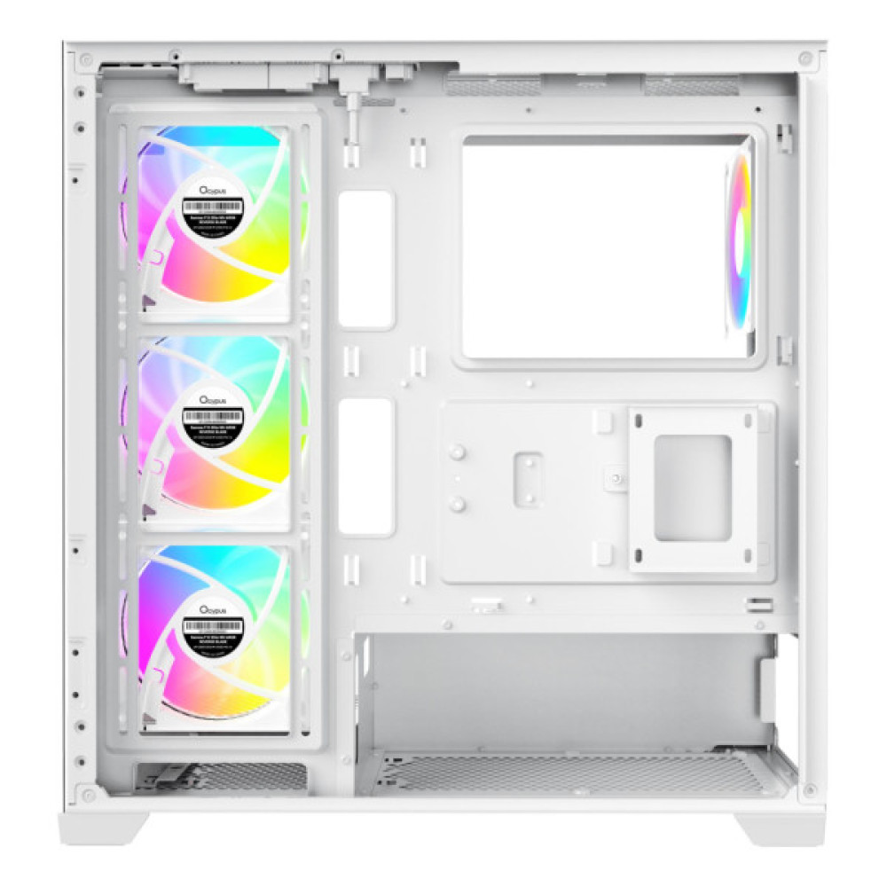Корпус для ПК OCYPUS GAMMA C72 WH ARGB (GAMMA-C72-WHD400XX-GL)
