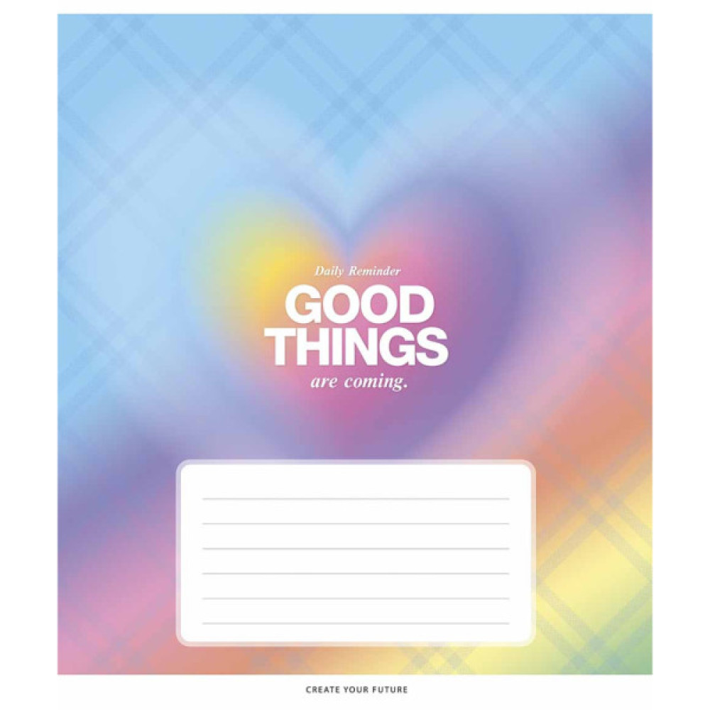 Зошит Школярик Good things 12 аркушів клітинка (012-3526K)