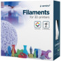 Пластик для 3D-принтера Gembird ABS, 1.75 мм, 1kg, white (3DP-ABS1.75-01-W) Пластик для 3D-принтера Gembird ABS, 1.75 мм, 1kg, white (3DP-ABS1.75-01-W)