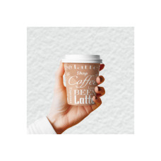 Стакани одноразові Romus Drink time паперові 250 мл 40 шт. Коричневі (R25040772)