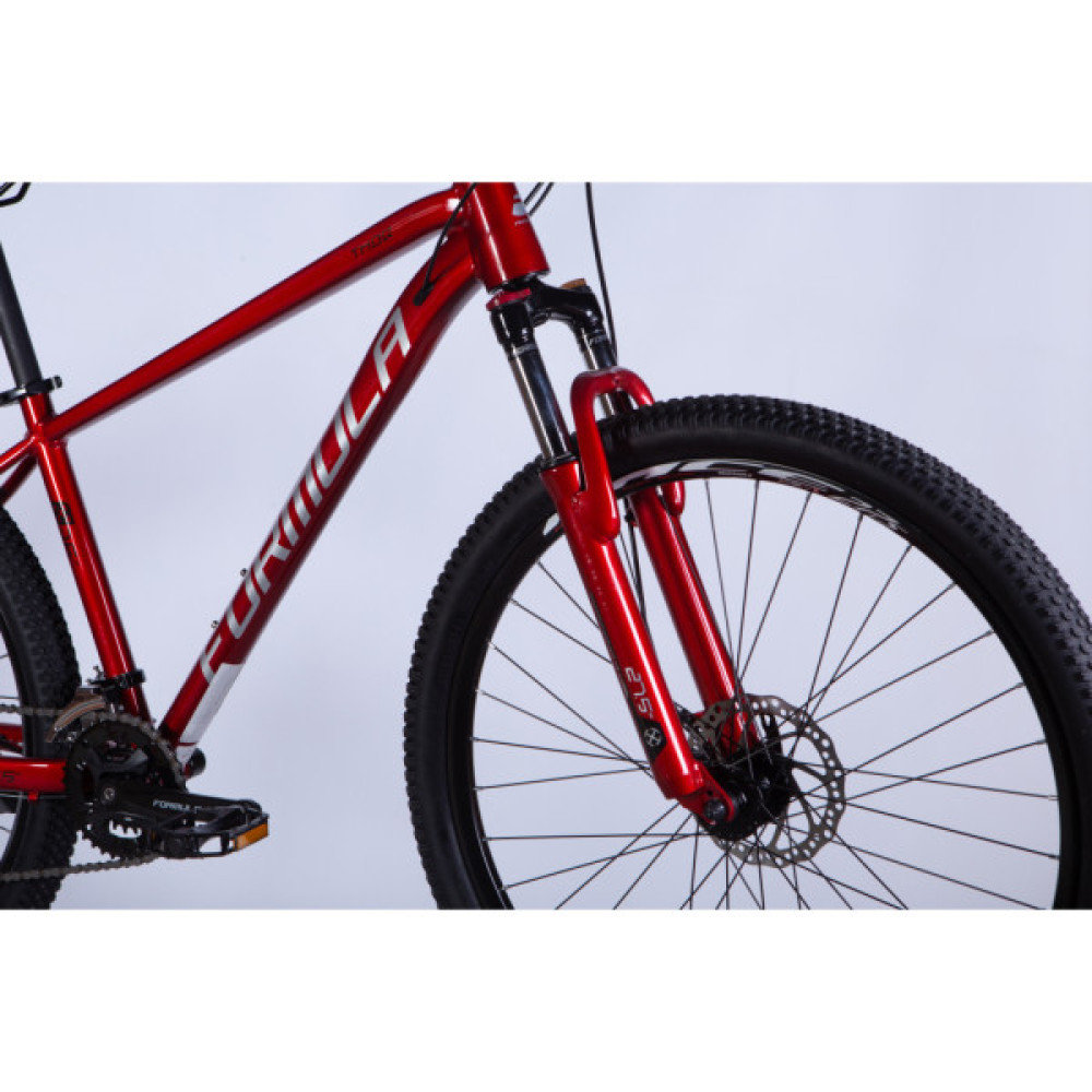 Велосипед Formula 27.5" THOR DD CS рама-16" AL 2025 червоно-сріблястий (OPS-FR-27.5-263)