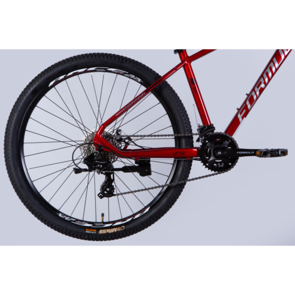 Велосипед Formula 27.5" THOR DD CS рама-16" AL 2025 червоно-сріблястий (OPS-FR-27.5-263)