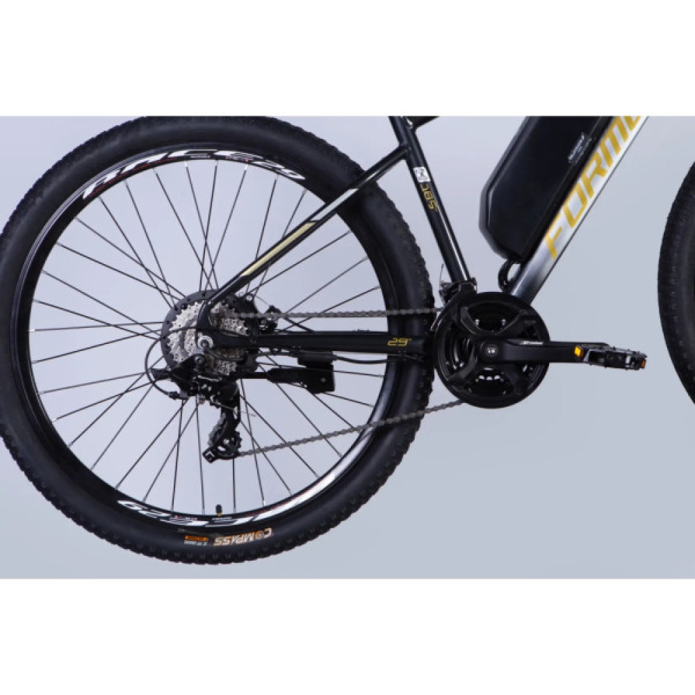 Електровелосипед Formula 29" eF-1 DD CS рама-18,5" 48B 12.5А*г 500Вт 2026 сріблясто-чорний (ELB-FR-29-250)