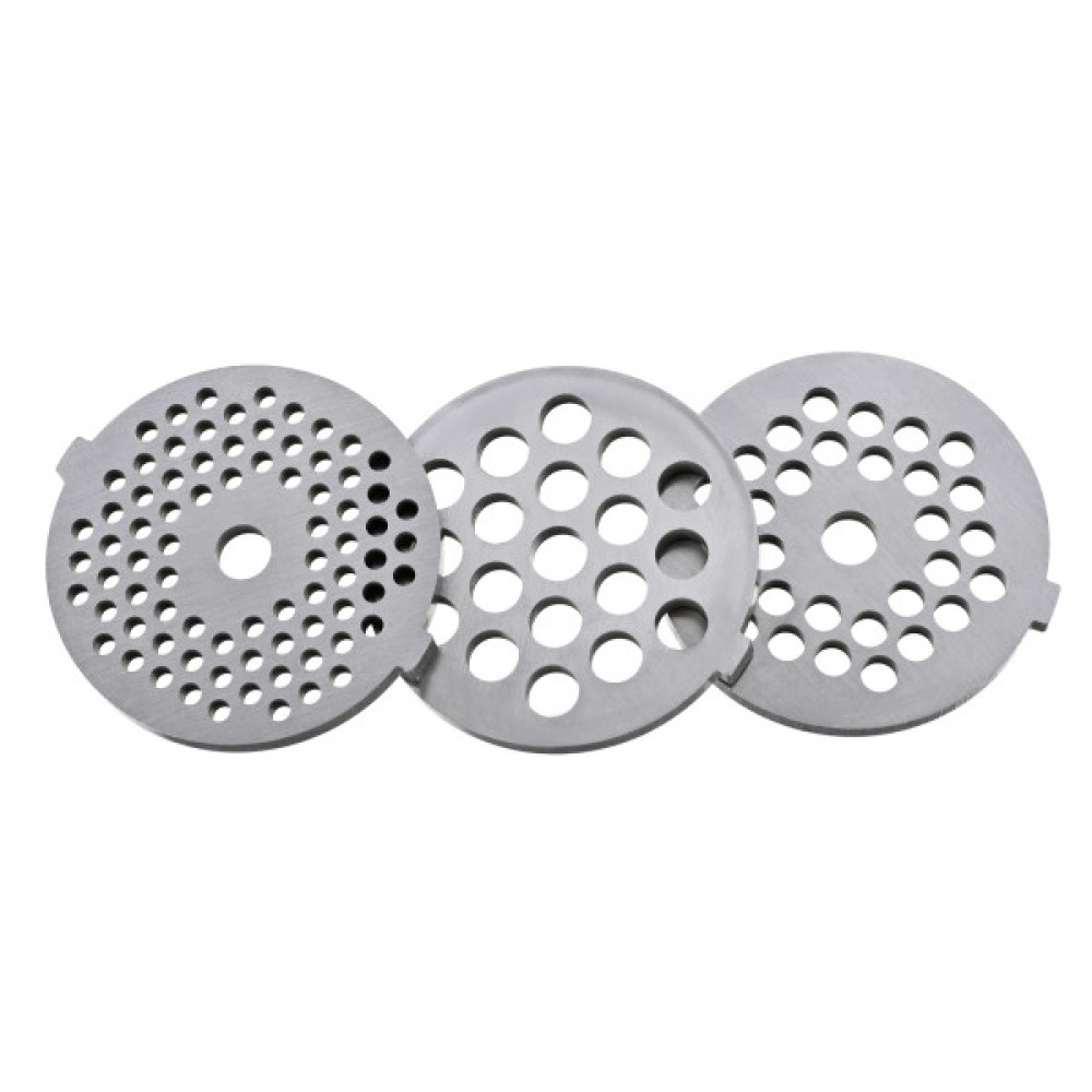 М'ясорубка ARDESTO, 1800Вт, 2кг/хв, 3 решітки, насадка для ковбас, кеббе, томатів, пластик, біло-сріблястий