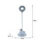 Настільна лампа Kite Cloudy Bear LED з акумулятором, біла (K24-493-2-1) Настільна лампа Kite Cloudy Bear LED з акумулятором, біла (K24-493-2-1)