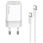 Зарядний пристрій ColorWay C101D GaN Mini 20W PD PPS USB-C + cable USB-C to Lightning white (CW-CHS059PDL-WT) Зарядний пристрій ColorWay C101D GaN Mini 20W PD PPS USB-C + cable USB-C to Lightning white (CW-CHS059PDL-WT)