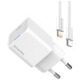 Зарядний пристрій ColorWay C101D GaN Mini 20W PD PPS USB-C + cable USB-C to Lightning white (CW-CHS059PDL-WT) Зарядний пристрій ColorWay C101D GaN Mini 20W PD PPS USB-C + cable USB-C to Lightning white (CW-CHS059PDL-WT)