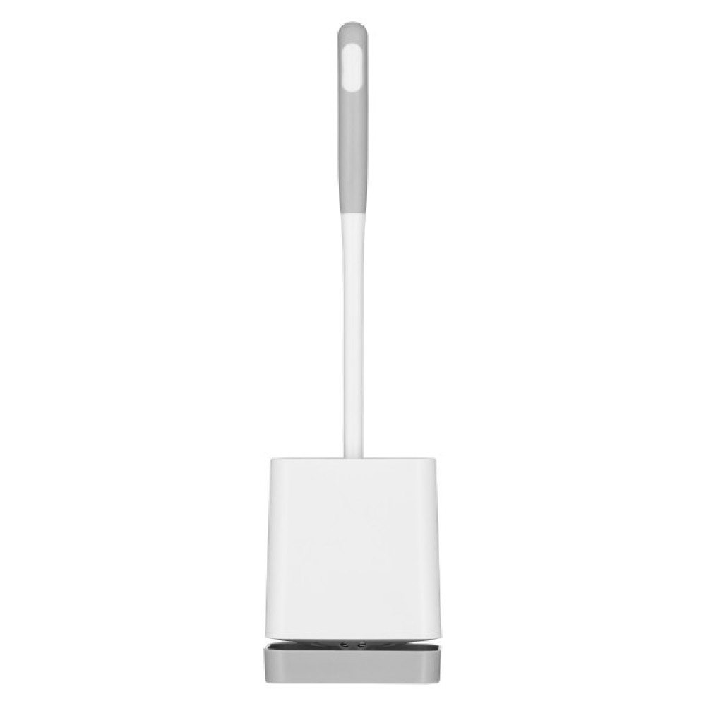 Набір щітка для унітазу з підставкою ARDESTO 11.5х5.6х43см, пластик, білий