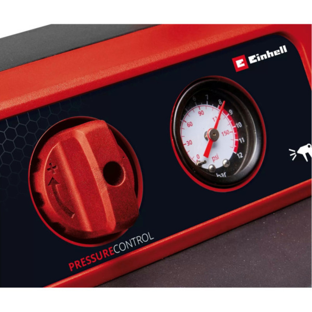 Компресор Einhell TE-AC 18/75 Li OF - Solo, 18В PXC, 8бар, 75л/хв, 5л, (без АКБ та ЗП) (4020410)