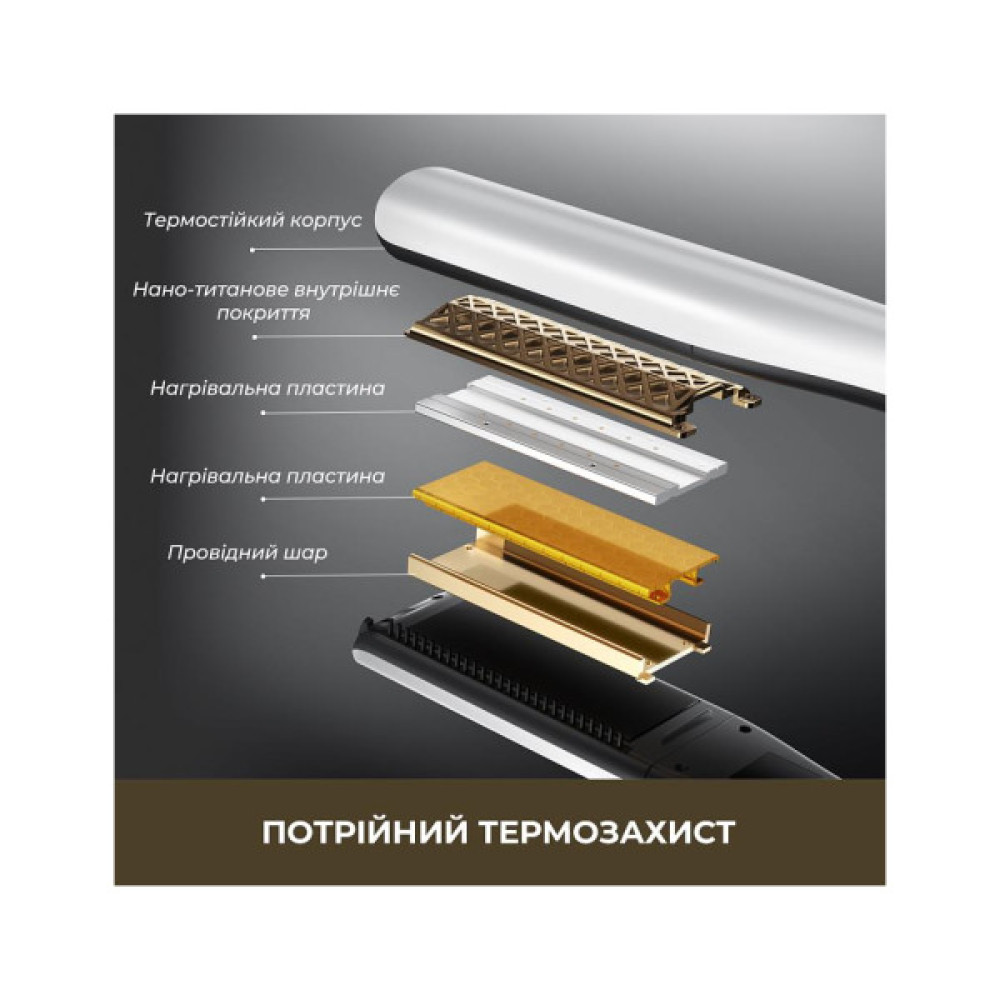 Вирівнювач для волосся Dreame AuraSteam Straight White AA01A (AA01A-WH)