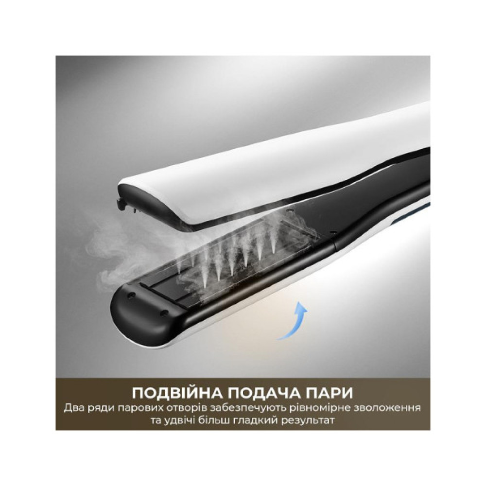 Вирівнювач для волосся Dreame AuraSteam Straight White AA01A (AA01A-WH)