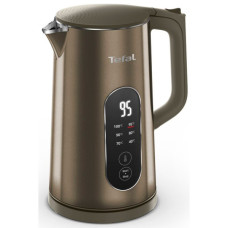 Електрочайник Tefal Selection 1.7л, з подвійними стінками, 6 темп.реж, підтримка температури, сенc. управління, бронзовий
