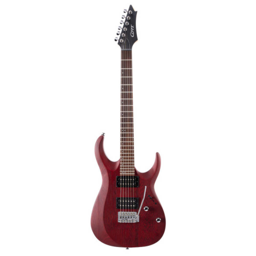 Електрогітара Cort X100 Open Pore Black Cherry (X100 OPBC)