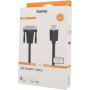 Кабель мультимедійний DVI M to HDMI M 1.5m 4K black Hama (00200715) Кабель мультимедійний DVI M to HDMI M 1.5m 4K black Hama (00200715)