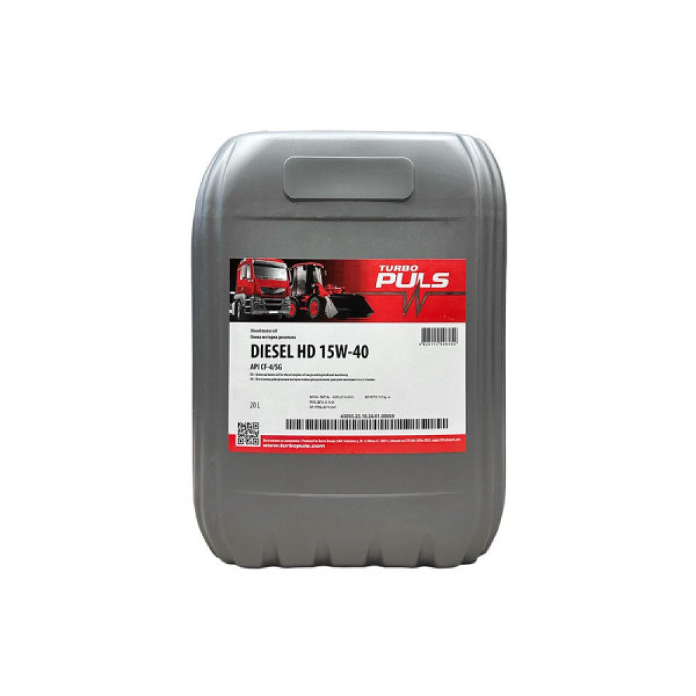 Моторна олива TURBO PULS DIESEL HD 15W-40 API CF-4/SG 18л (2000984815254)