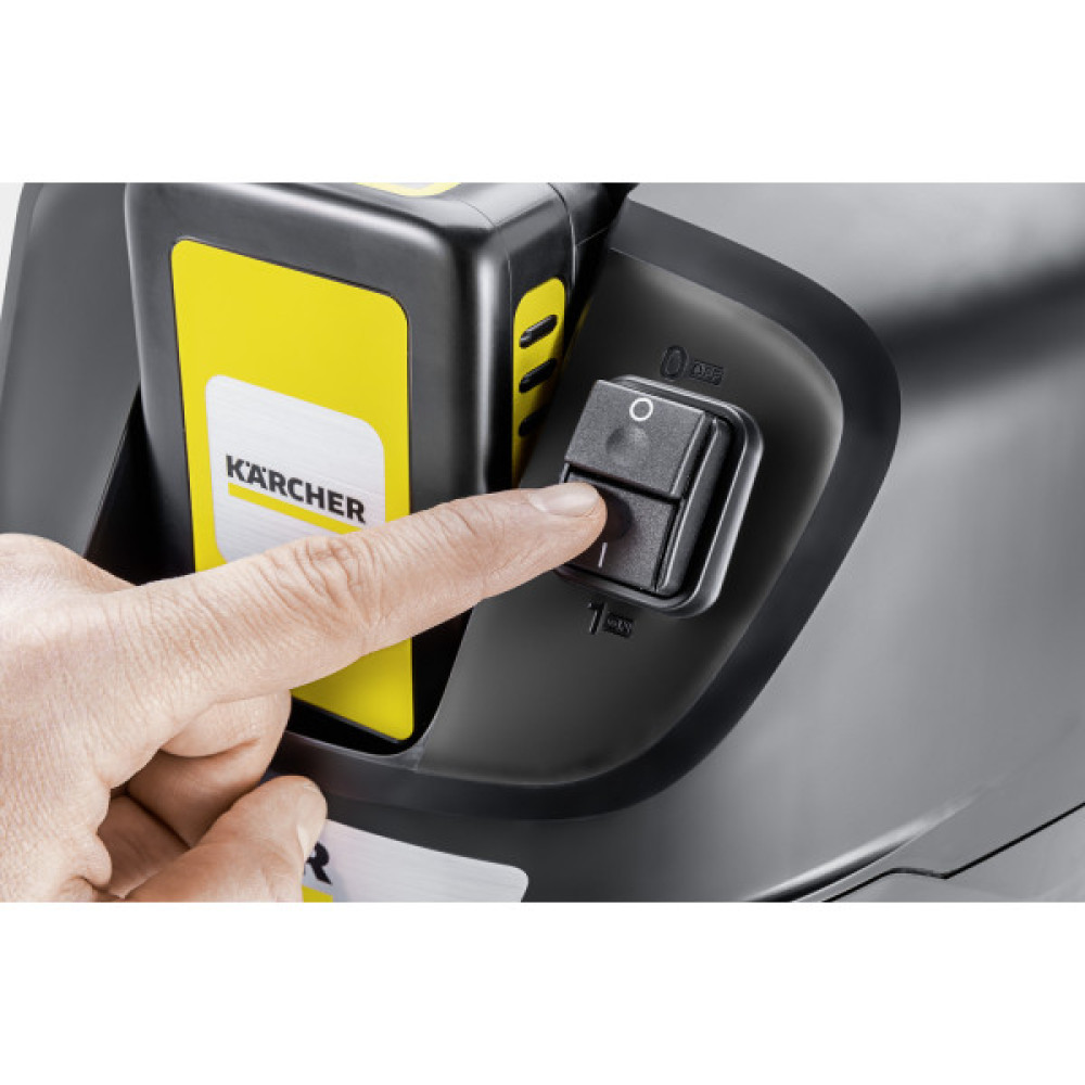 Пилосос для збору золи акумуляторний Karcher AD 2 Battery, 18В, контейнер 14л, 3.9кг, без АКБ та ЗП