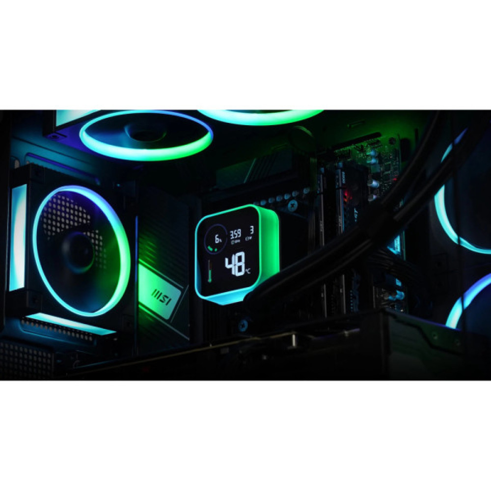 Система рідинного охолодження Deepcool LQ360 Ultra ARGB Black (R-LQ360-BKASMC-G-1)