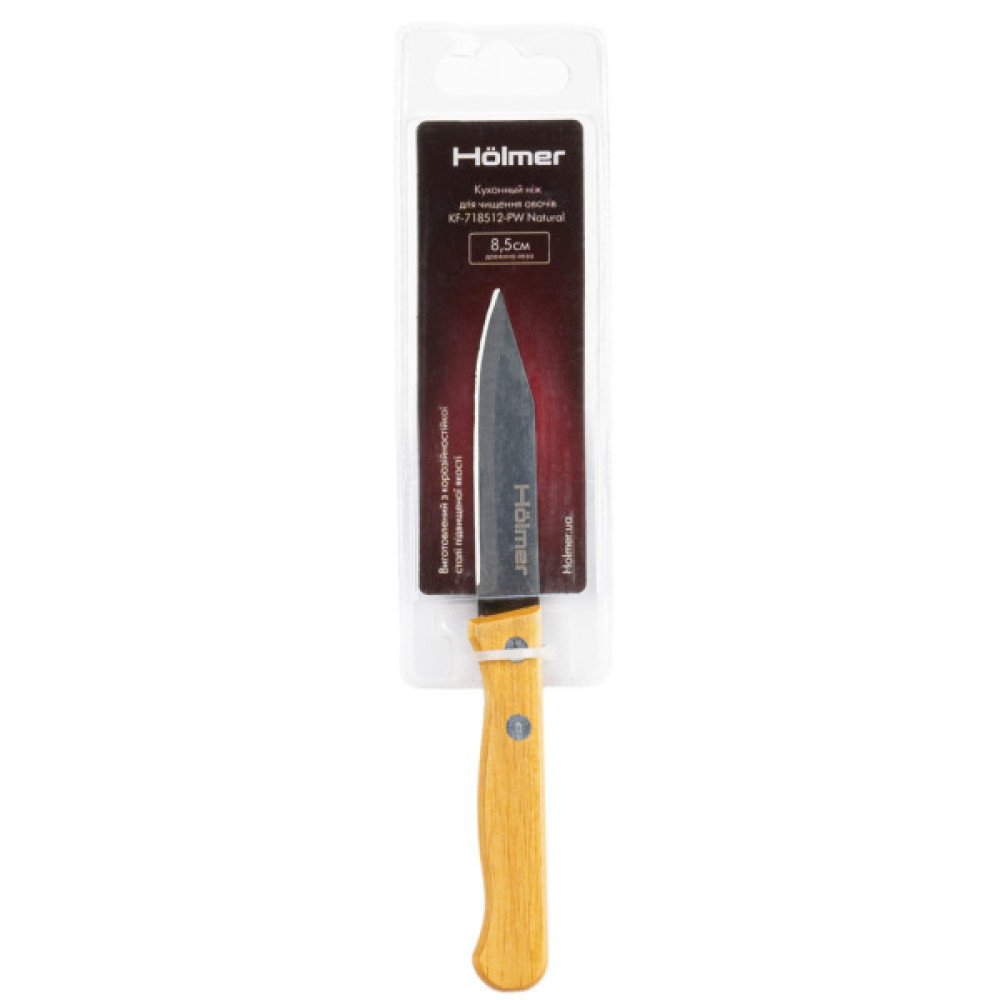 Кухонний ніж Hölmer Natural для чищення овочів (KF-718512-PW Natural)