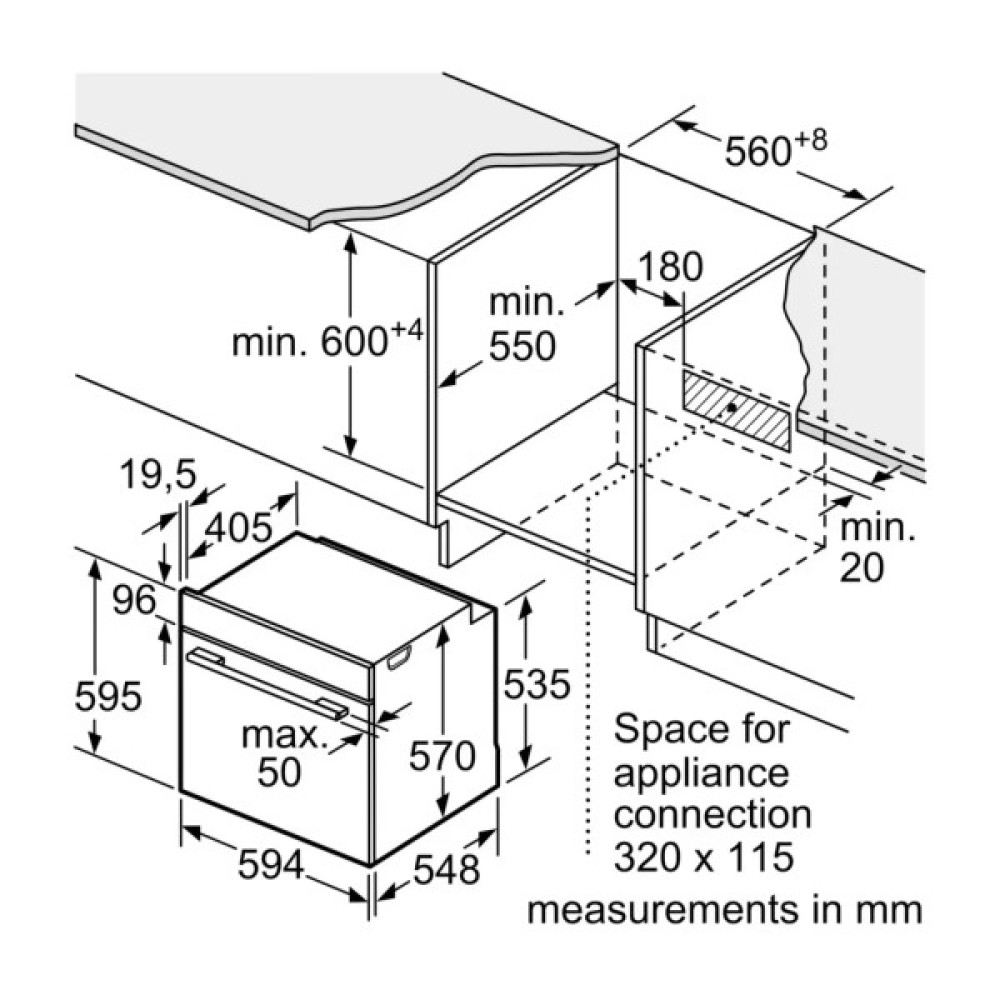 Духова шафа Bosch HJG852YB0T